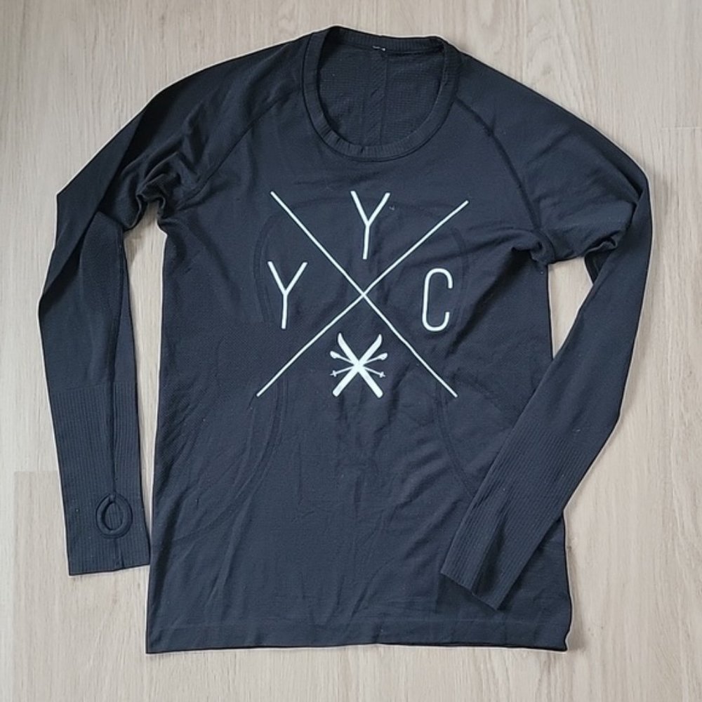 Lululemon Swiftly Tech YYC Longsleeve sz 12